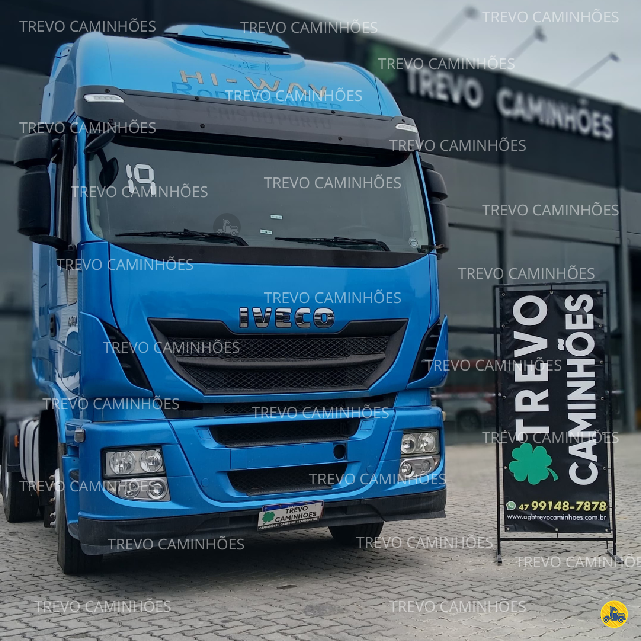 CAMINHAO IVECO STRALIS 440 Cavalo Mecânico Cavalo 6x2 Trevo Caminhões - AGB ITAJAI SANTA CATARINA SC